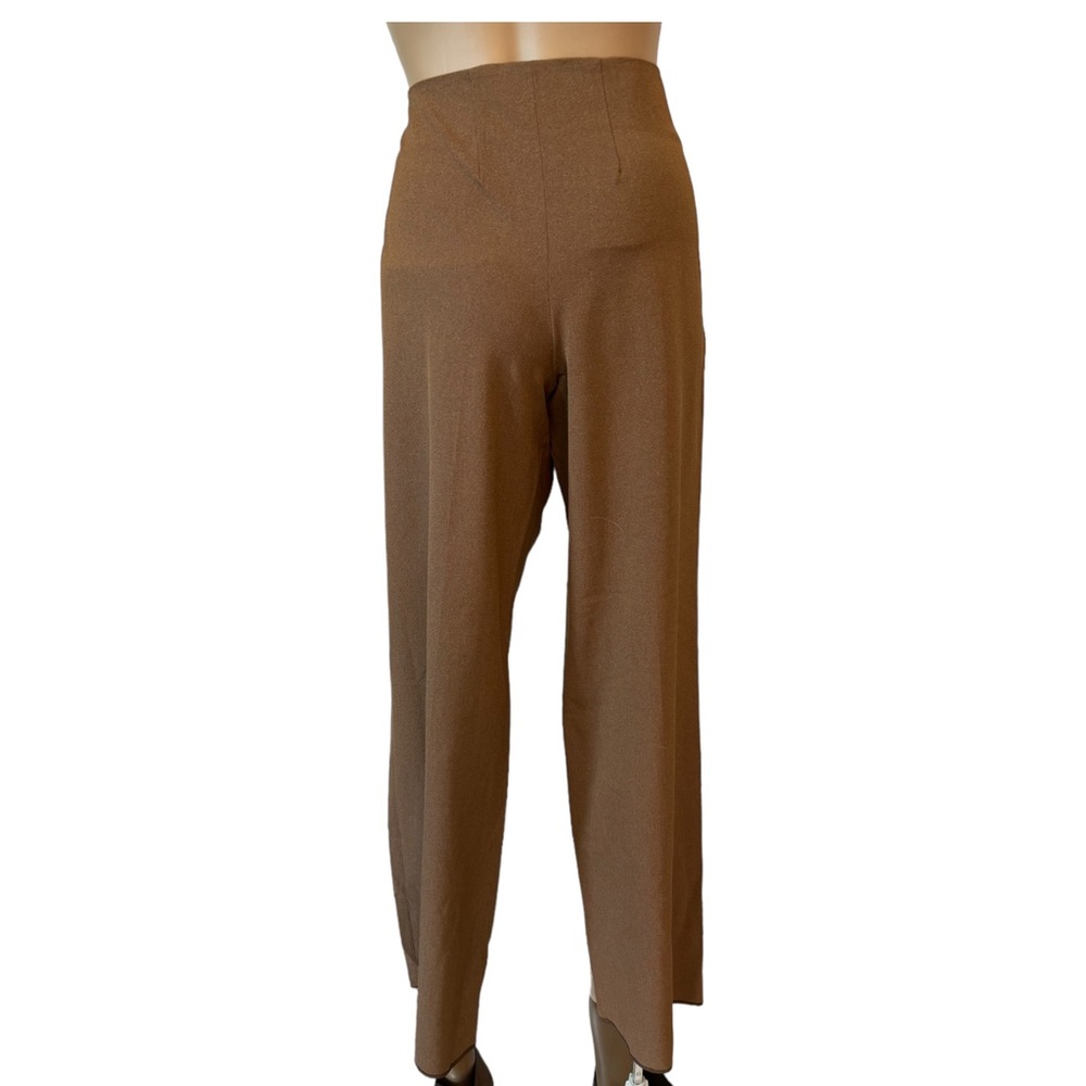 Di Vita Tan Stretch Dress Pants - Picture 4 of 8
